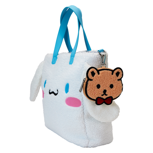 Sanrio: Cinnamoroll Sherpa Tote Bag with Coin Bag