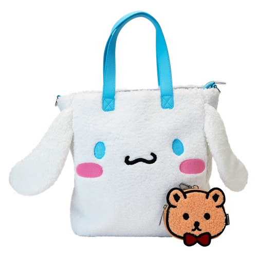 Sanrio: Cinnamoroll Sherpa Tote Bag with Coin Bag