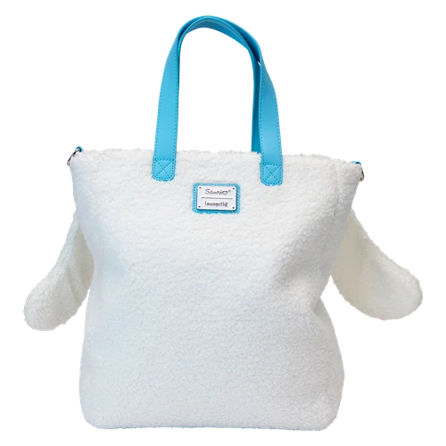 Sanrio: Cinnamoroll Sherpa Tote Bag with Coin Bag