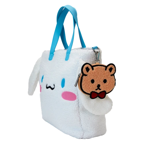 Sanrio: Cinnamoroll Sherpa Tote Bag with Coin Bag