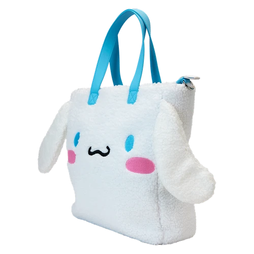 Sanrio: Cinnamoroll Sherpa Tote Bag with Coin Bag