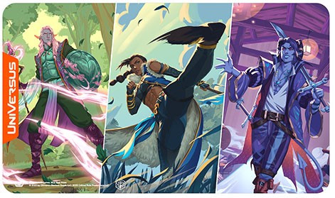 Critical Role: Heroes of Exandria Caduceus, Beauregard, and Mollymauk - Playmat