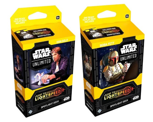 Star Wars: Unlimited Jump to Lightspeed Spotlight Deck - Set of 2