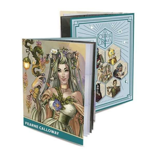 Critical Role Fearne Calloway RPG Folio with Stickers