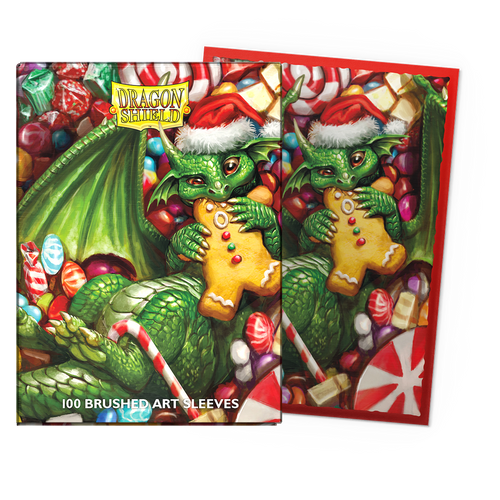 Dragon Shield Brushed Art Sleeves - Christmas 2024 (100)