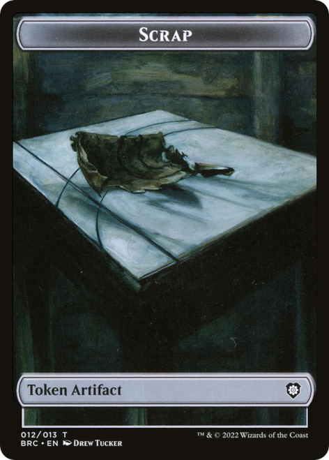 The Brothers' War Commander - Scrap Token
