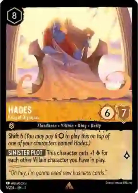 Hades - King of Olympus (Oversized Foil)