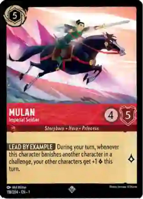 Mulan - Imperial Soldier (Oversized Foil)