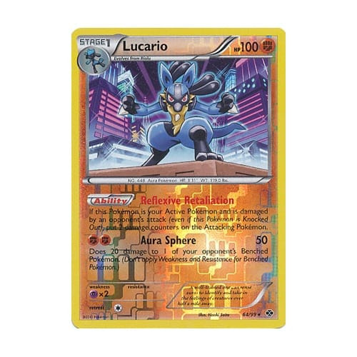Next Destinies 64/99 Lucario (Reverse Holo)