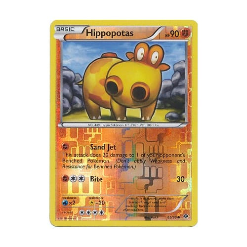 Next Destinies 65/99 Hippopotas (Reverse Holo)