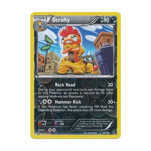 Next Destinies 74/99 Scrafty (Reverse Holo)