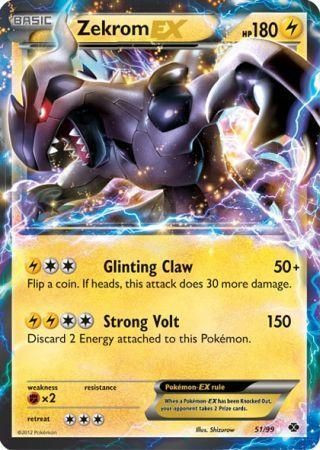 Next Destinies 51/99 Zekrom EX (Half Art)