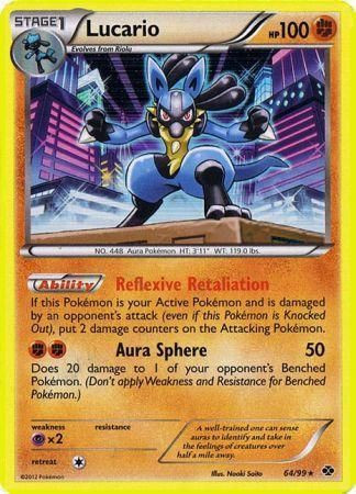 Next Destinies 64/99 Lucario (Holo)