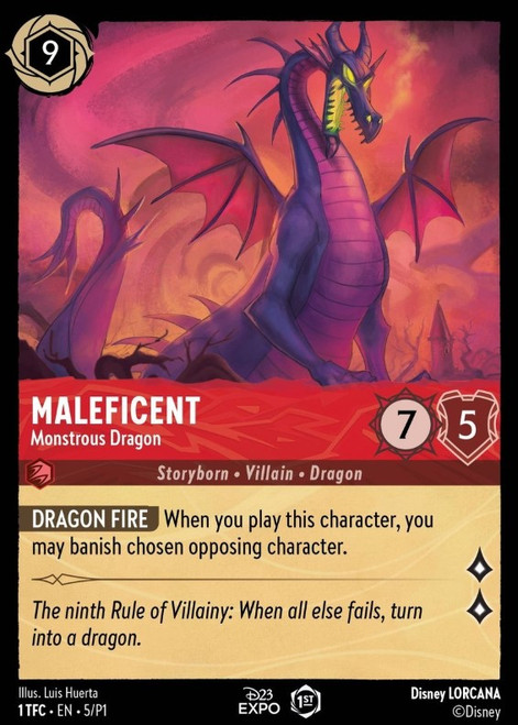 Maleficent - Monstrous Dragon (Foil D23 Promo)