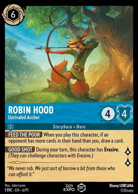 Robin Hood - Unrivaled Archer (Foil D23 Promo)