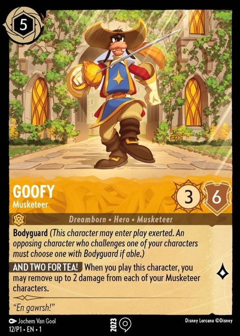 Goofy - Musketeer (Non-foil Promo)