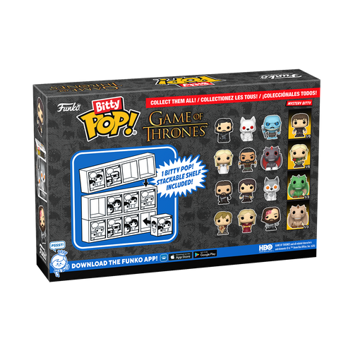 Bitty POP! Game of Thrones: Daenerys Targaryen, Khal Drogo & Drogon 4-Pack