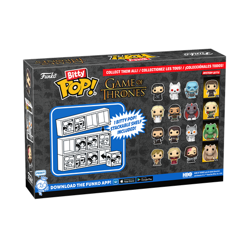 Bitty POP! Game of Thrones: Daenerys Targaryen, Khal Drogo & Drogon 4-Pack