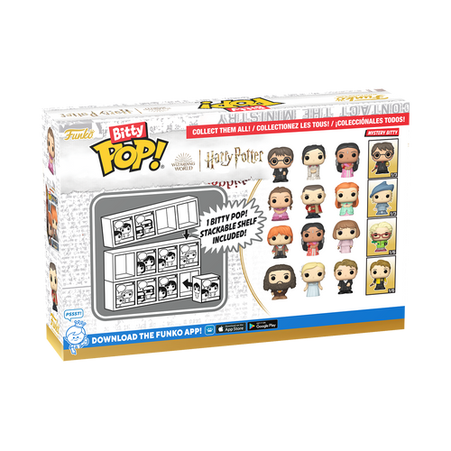 Bitty POP! Harry Potter and the Goblet of Fire: Hermione Granger (Yule Ball), Viktor Krum (Yule Ball) & Ginny Weasley (Yule Ball) 4-Pack