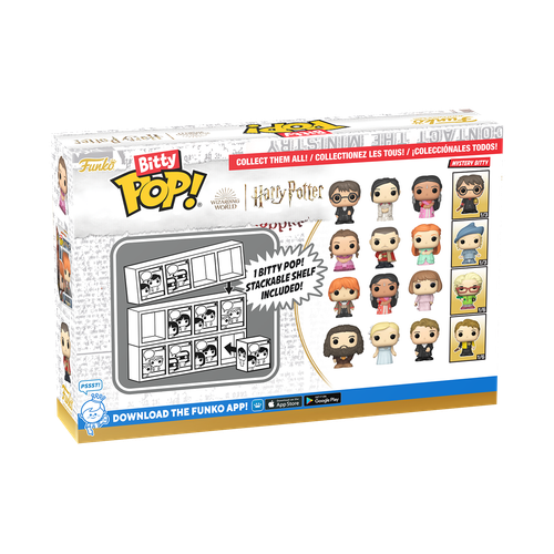 Bitty POP! Harry Potter and the Goblet of Fire: Rubeus Hagrid (Yule Ball), Fleur Delacour (Yule Ball) & Cedric Diggory (Yule Ball) 4-Pack