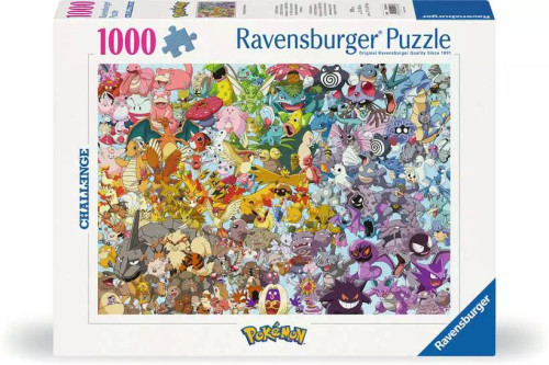 Challenge: Pokemon Jigsaw Puzzle (1000 piece)