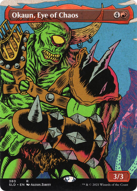 Okaun, Eye of Chaos (Display Commander) (Secret Lair - Heads I Win, Tails You Lose)