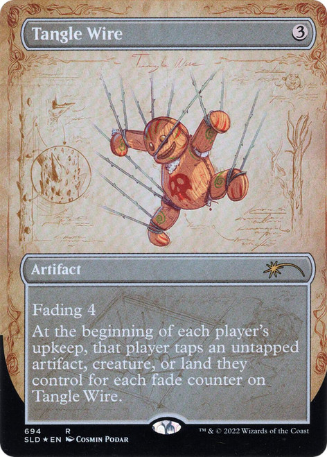 Tangle Wire (Borderless Foil) (Secret Lair - Blueprints MK.2)