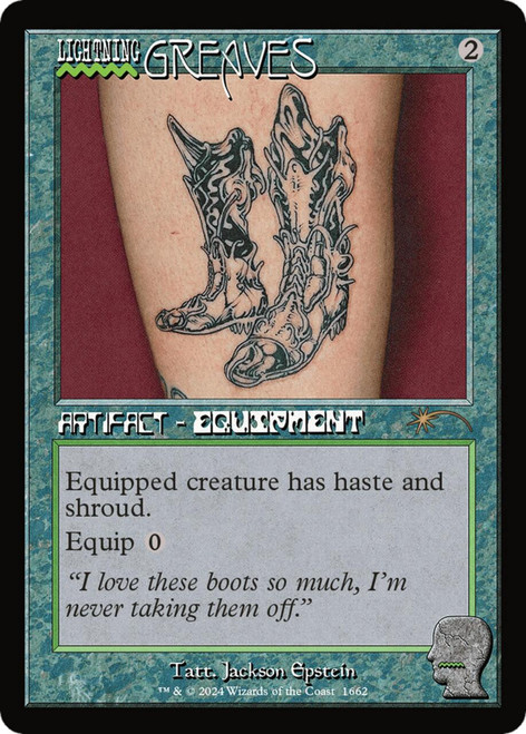 Lightning Greaves (Secret Lair - Brain Dead: Staples)