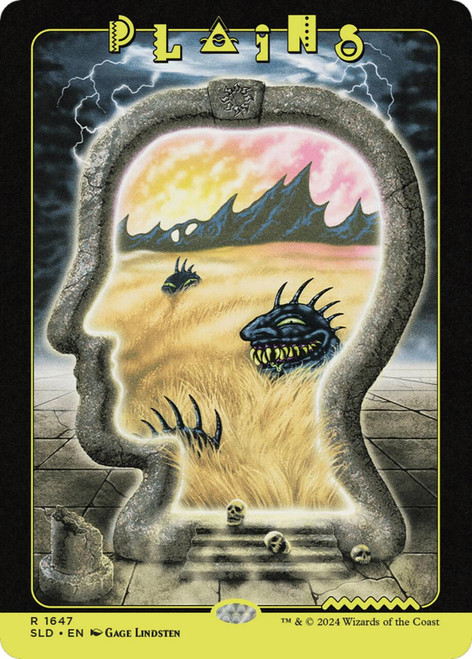 Plains (#1647) (Secret Lair - Brain Dead: Lands)