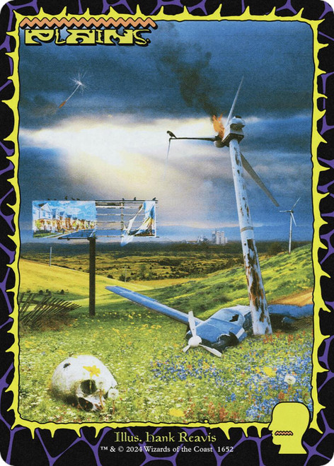 Plains (#1652) (Secret Lair - Brain Dead: Lands)