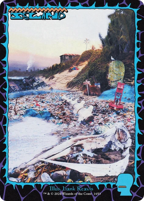 Island (#1653) (Secret Lair - Brain Dead: Lands)