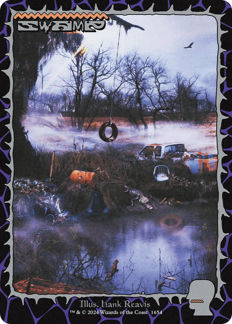 Swamp (#1654) (Secret Lair - Brain Dead: Lands)