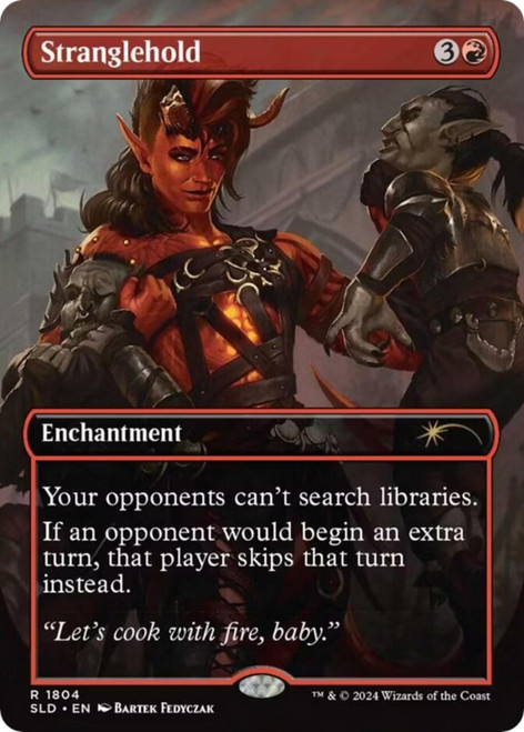 Stranglehold (Borderless Foil) (Secret Lair - D&D: Karlach's Rage)