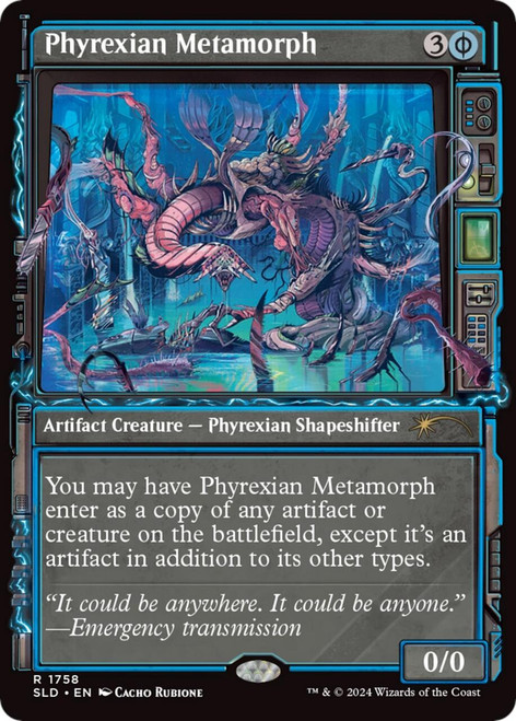 Phyrexian Metamorph (Showcase Frame) (Secret Lair - Showcase: Duskmourn)