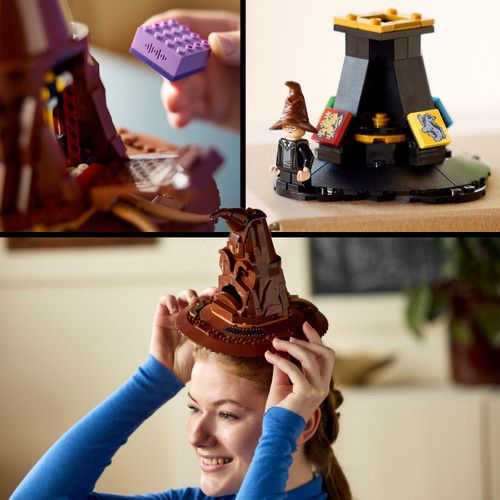 Harry Potter Talking Sorting Hat Set for Adults 76429
