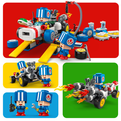 Super Mario: Mario Kart - Toad's Garage Set 72035