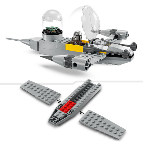 Star Wars Mando and Grogu's N-1 Starfighter Set 75410