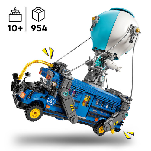 Fortnite Battle Bus Toy Set with 9 Characters 77073