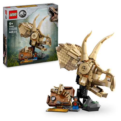Jurassic World Dinosaur Fossils: Triceratops Skull 76969