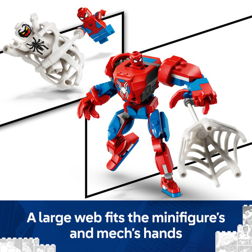 Marvel Spider-Man Mech vs. Anti-Venom Set 76308