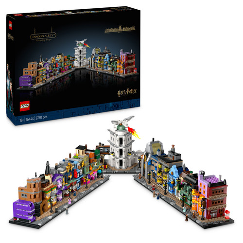 Harry Potter Diagon Alley Wizarding Shops Set 76444