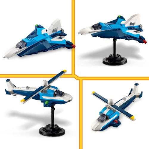 Creator 3in1 Aircraft: Race Plane Set 31160