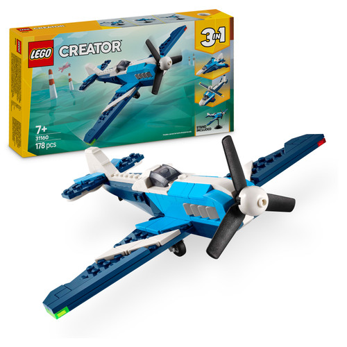 Creator 3in1 Aircraft: Race Plane Set 31160