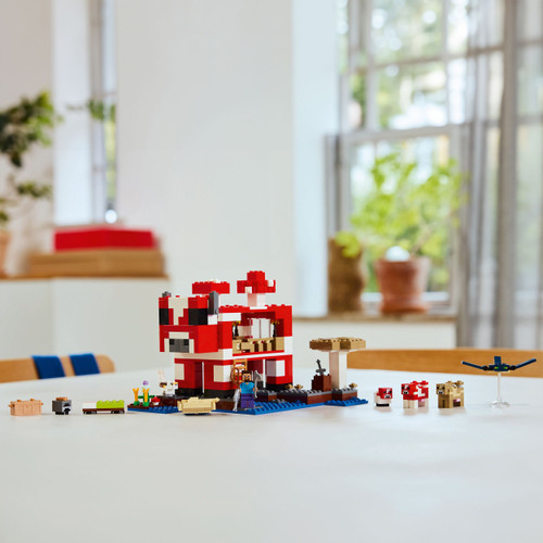 Minecraft The Mooshroom House Set 21270