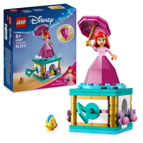 Disney Princess Twirling Ariel Building Set 43259
