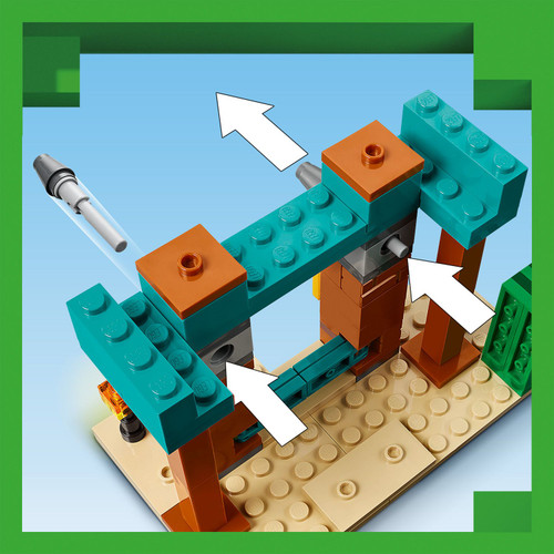Minecraft The Illager Desert Patrol Set 21267