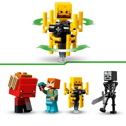 Minecraft The Nether Lava Battle Set 21266