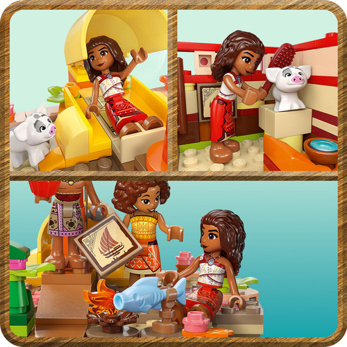 Disney Princess Moana's Adventure Canoe Set 43270