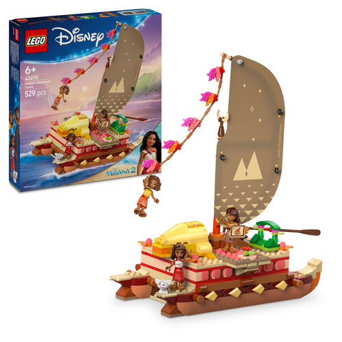 Disney Princess Moana's Adventure Canoe Set 43270
