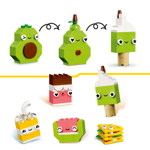 Classic Creative Food Friends Building Toy Set 11039